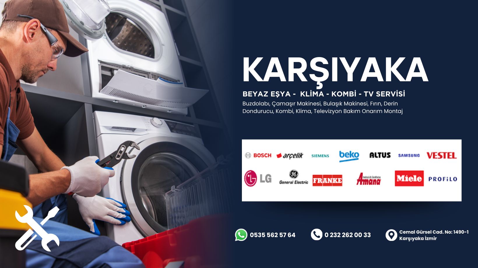 Karşıyaka Beyaz Eşya Servisi